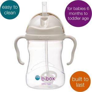 Tasse à paille lestée b.box latte