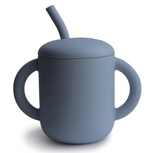 Tasse à paille silicone Mushie Tradewinds