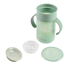 Tasse d'apprentisage 360° Beaba vert