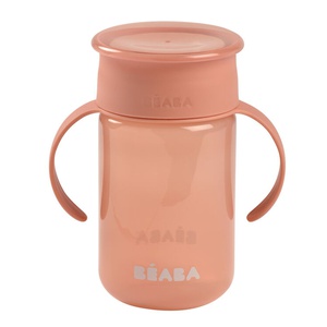 Tasse d’apprentissage 360° Beaba rose