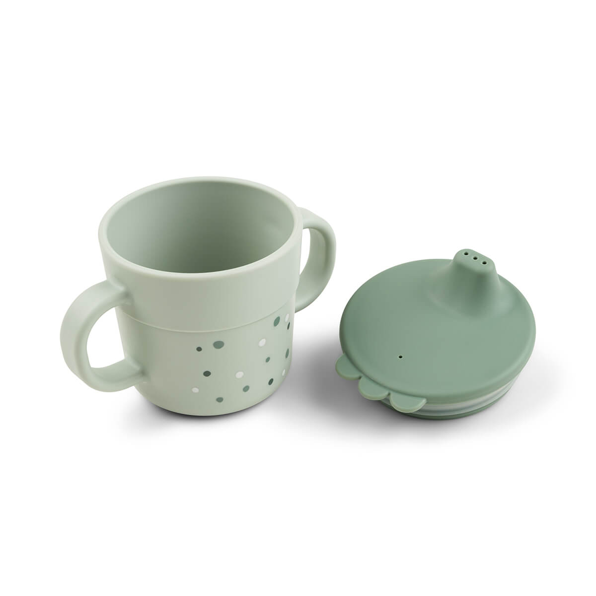 Tasse d'apprentissage FOODIE Done by Deer vert