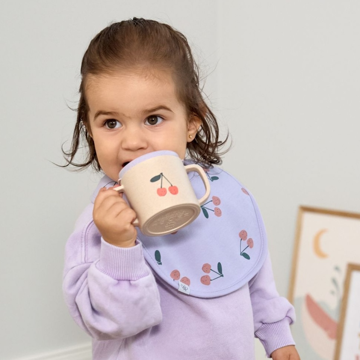 Tasse d'apprentissage HAPPY FRUITS CHERRY Laessig