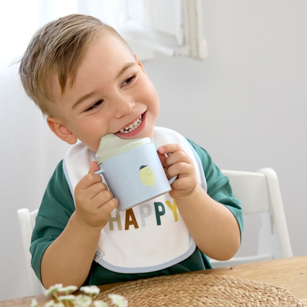 Tasse d'apprentissage HAPPY FRUITS LEMON Laessig