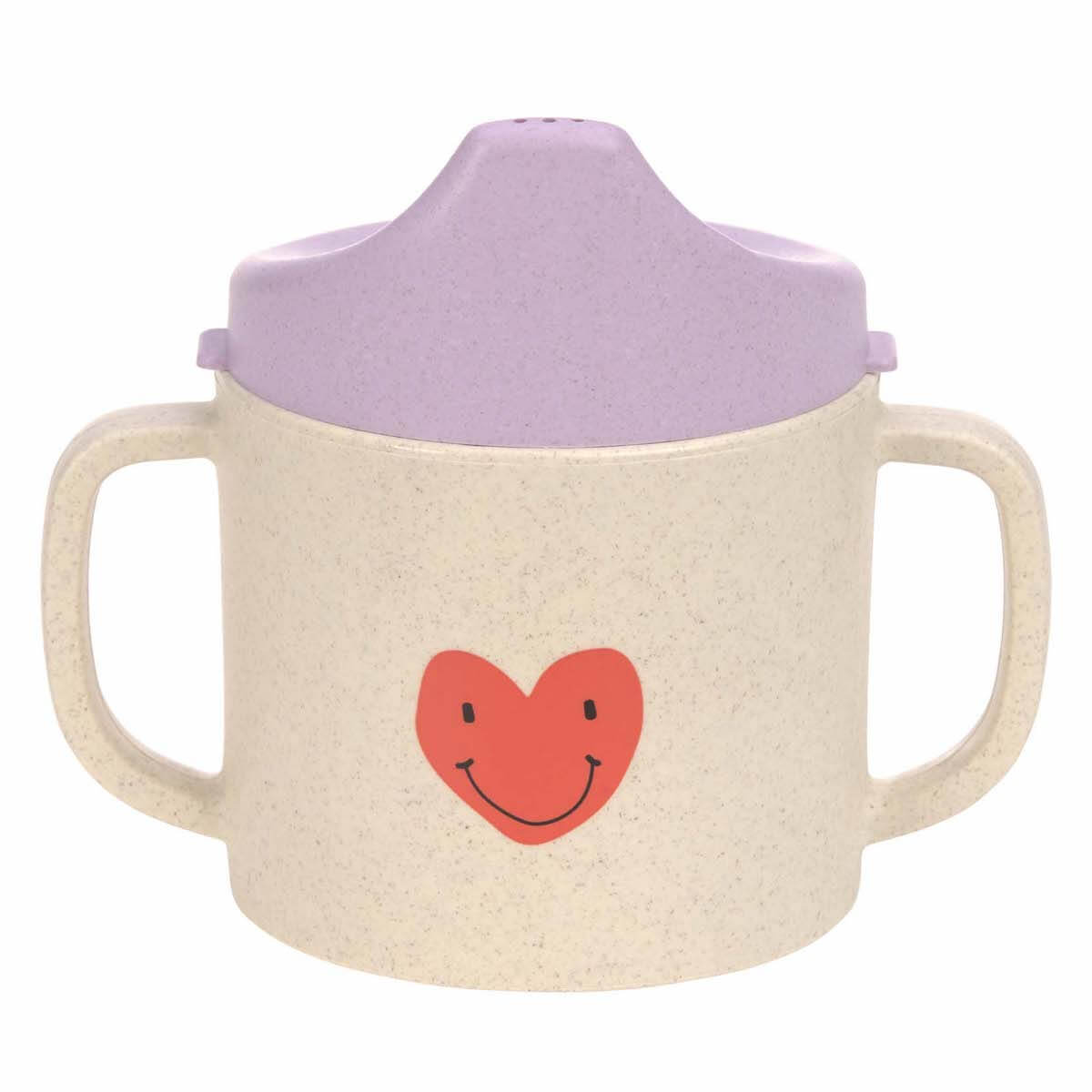 Tasse d'apprentissage HAPPY RASCALS Laessig Heart lavender