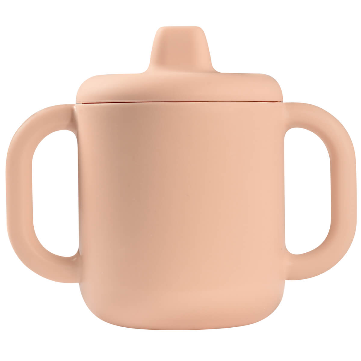 Tasse d'apprentissage silicone pink Beaba