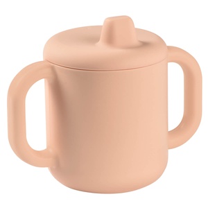 Tasse d'apprentissage silicone pink Beaba