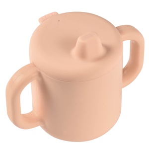 Tasse d'apprentissage silicone pink Beaba