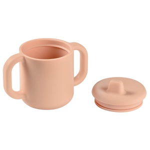 Tasse d'apprentissage silicone pink Beaba