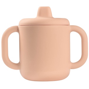Tasse d'apprentissage silicone pink Beaba