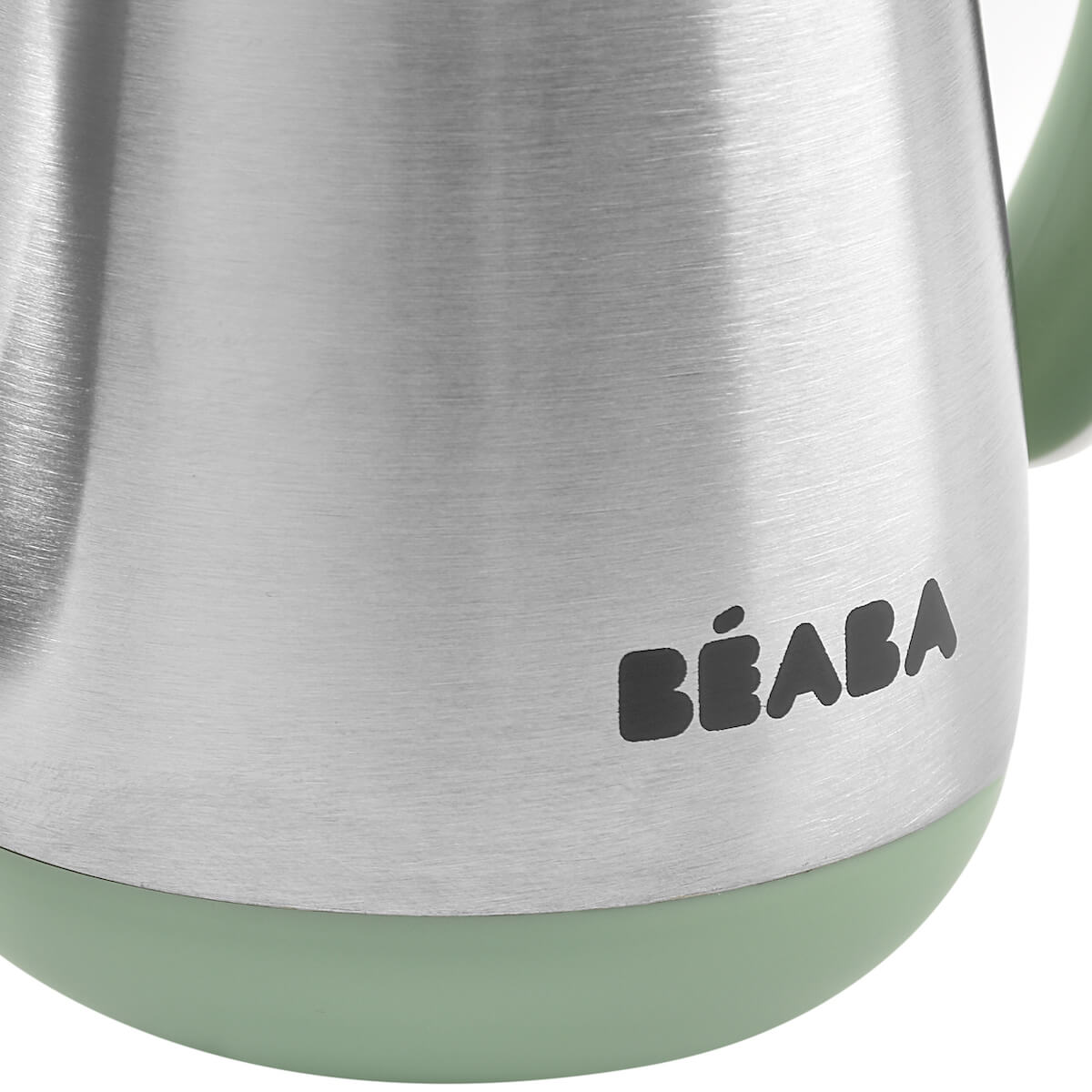 Tasse paille inox 250ml Beaba vert sauge