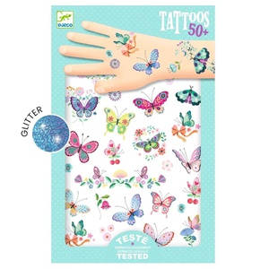 Tatouage Papillons de rêve Djeco
