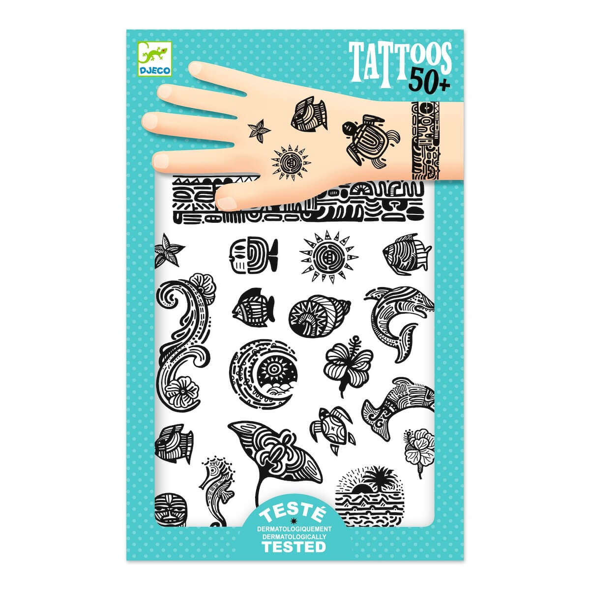 Tatouage Polynésie Djeco