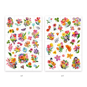 Tatouages AQUA FLOR Djeco