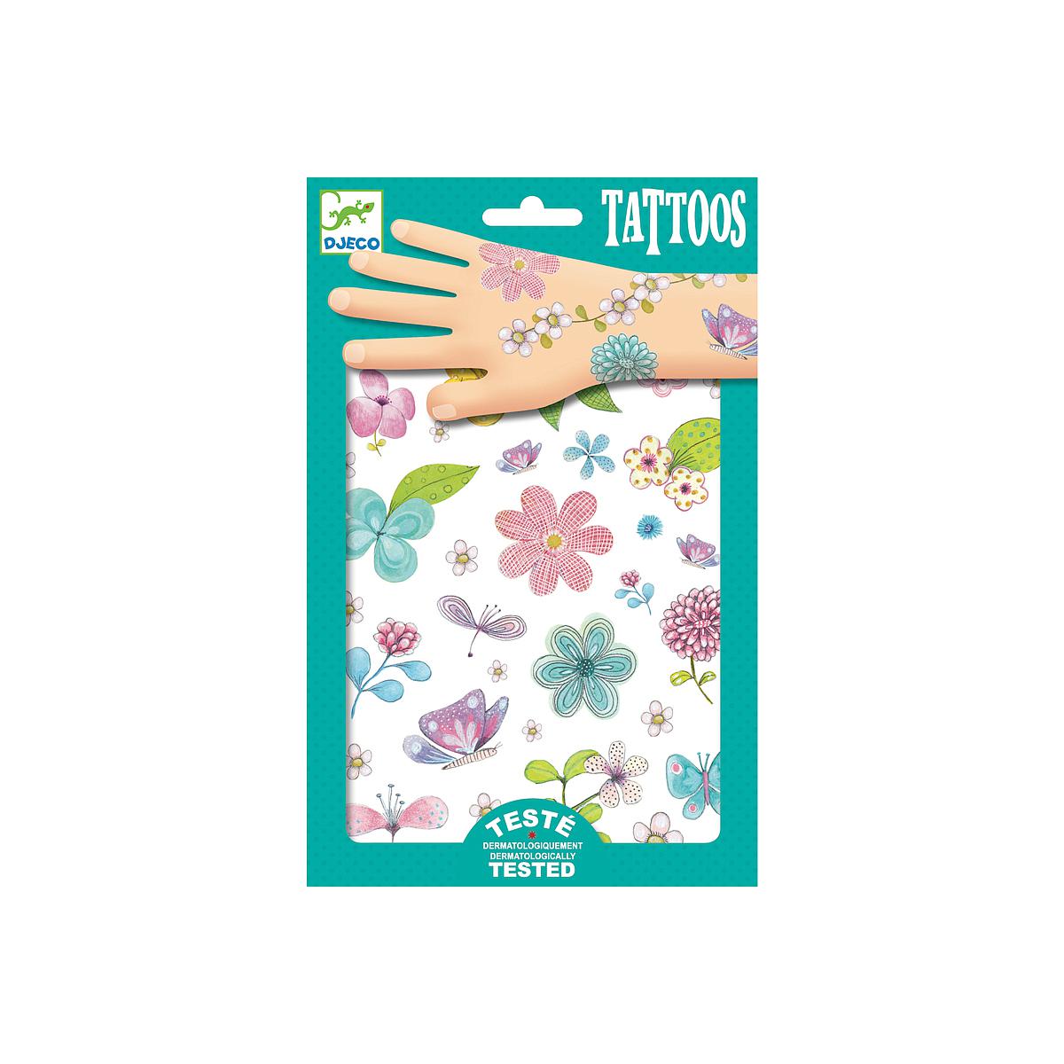 Tatouages enfant BELLE DES CHAMPS Djeco