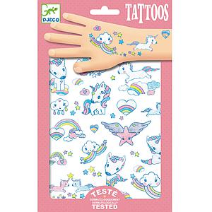 Tatouages enfant LICORNES Djeco