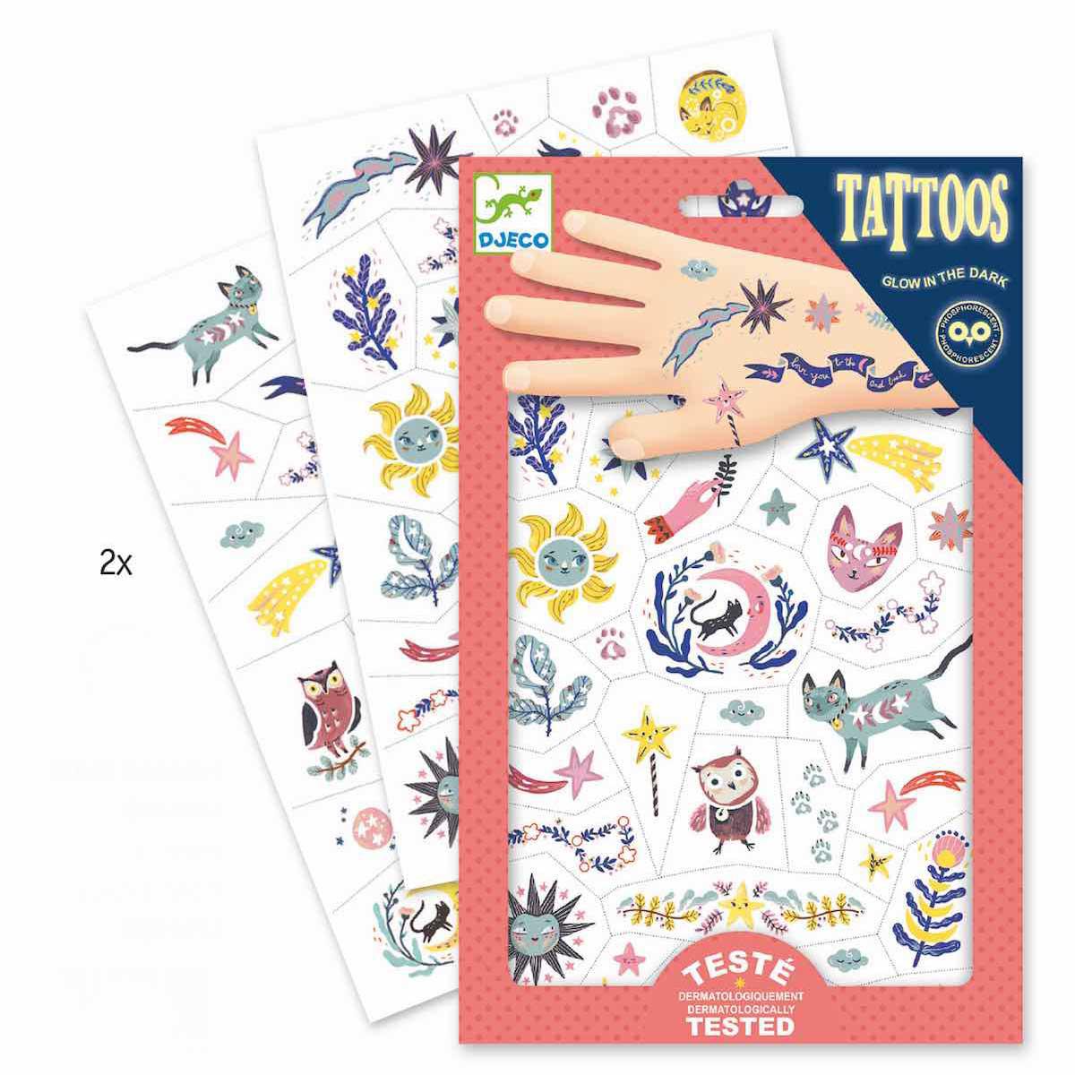 Tatouages enfant SWEET DREAMS Djeco