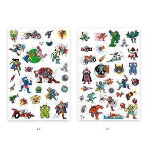 Tatouages  HEROES VS VILLAINS Djeco