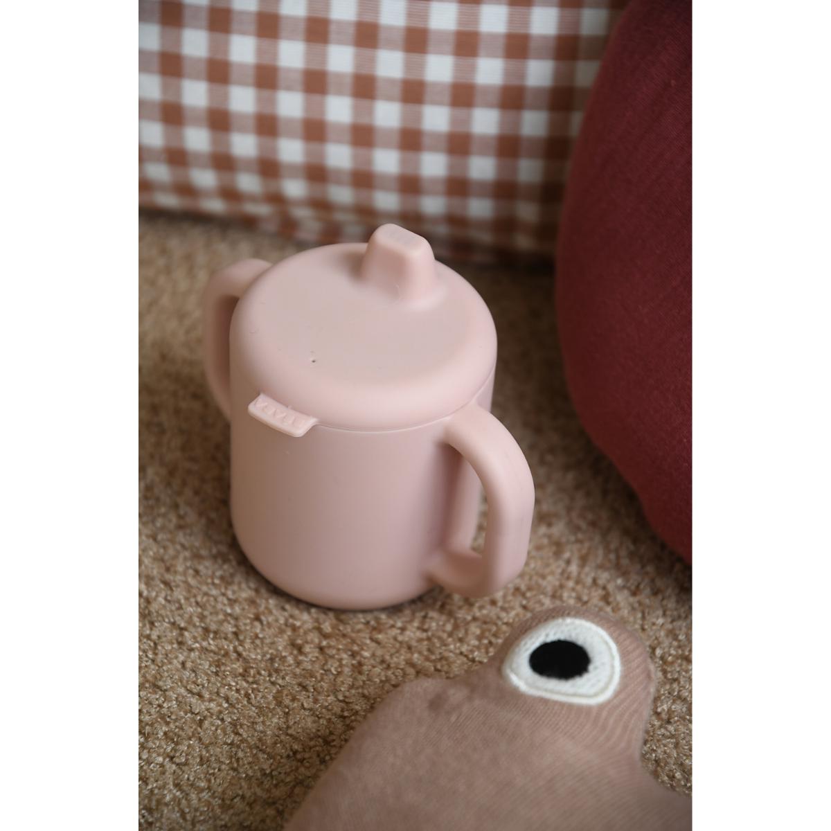 Taza silicona aprendizaje Beaba Barbe à papa