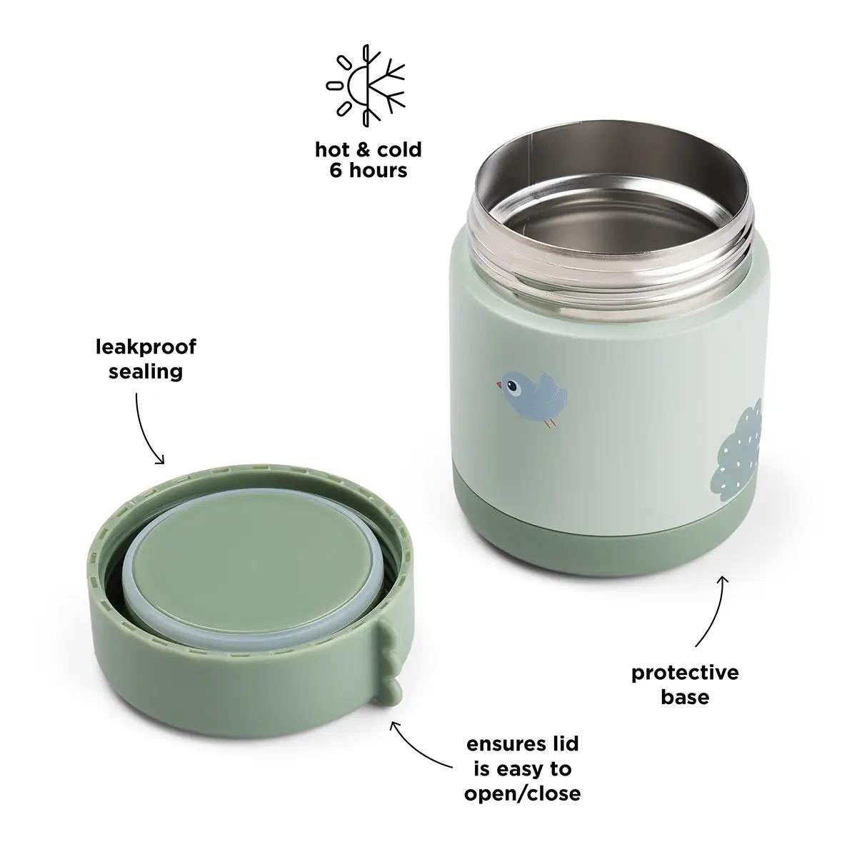Termo portion PLAYGROUND 300ml Done by deer Vert