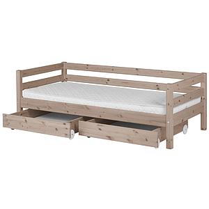 TERRA by Flexa Ensemble de 2 tiroirs brun pour lit simple ou lit superposé 90x200 cm