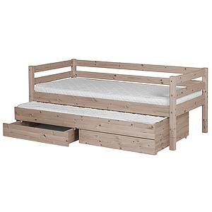TERRA by Flexa Lit gigogne avec 2 tiroirs pour lit de base 90x190 cm