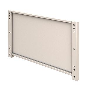 Tête de lit 1pc. KASVA Mdf blanc-lacqué