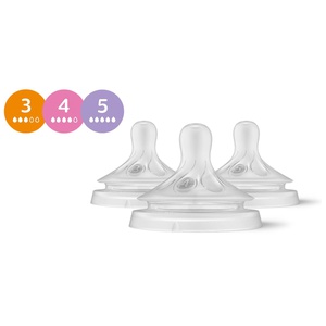 Tétine multi size pack NATURAL 3.0 Avent
