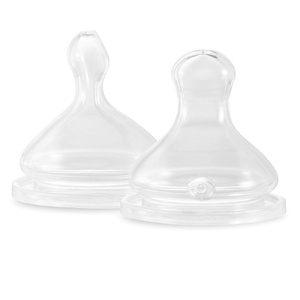 Tétines Duo taille U débit lent (S) Elhée