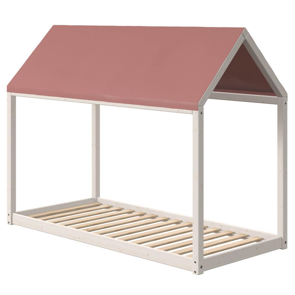 Textile toit lit COTTAGE Flexa Misty Rose