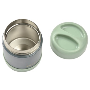 Thermo-portion inox 300ml Beaba mineral grey sage green