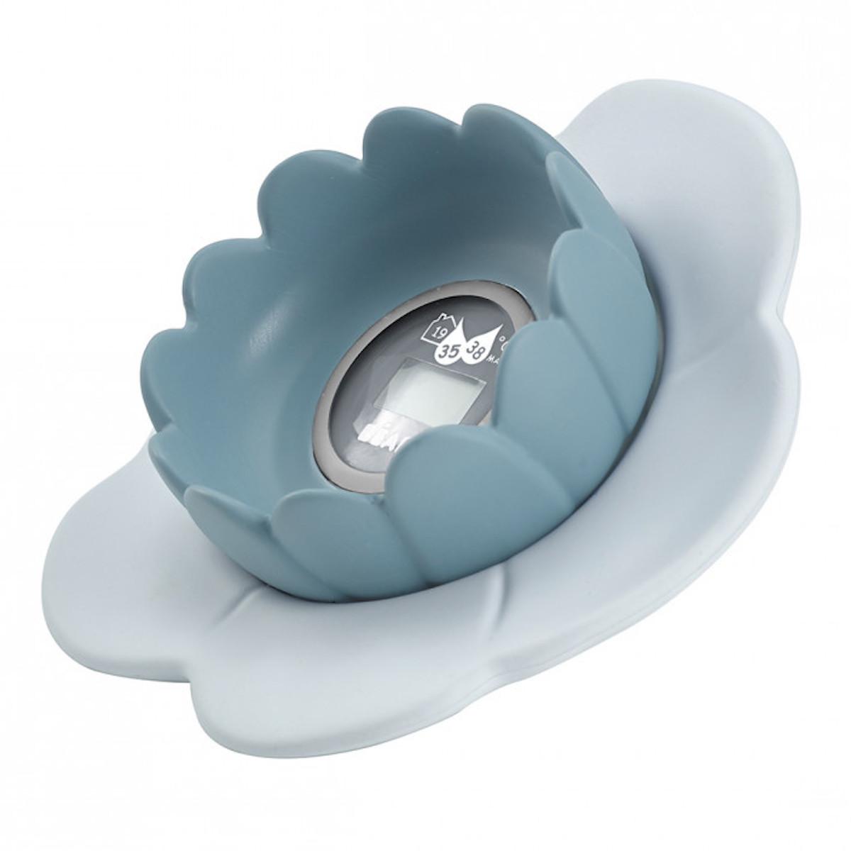 Thermomètre de bain LOTUS Beaba Green Blue