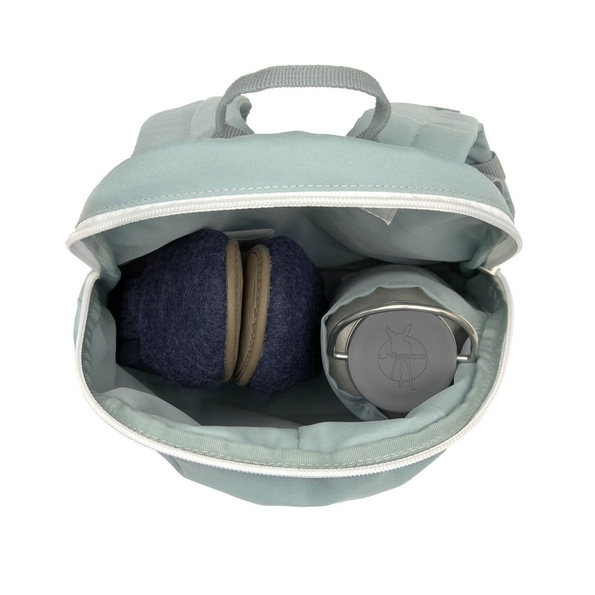 Tiny Backpack About Friends Penguin light blue Laessig