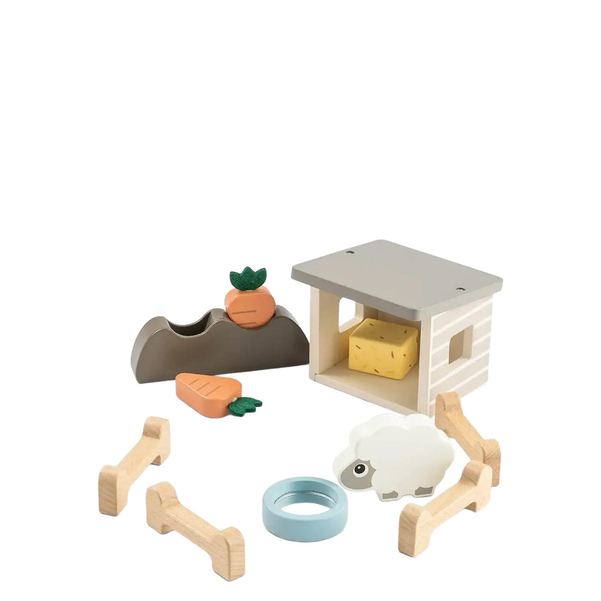 Tiny farm set de juego Sheepy Done by Deer mezcla