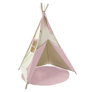 Tipi enfant BOBBLE beige-rose