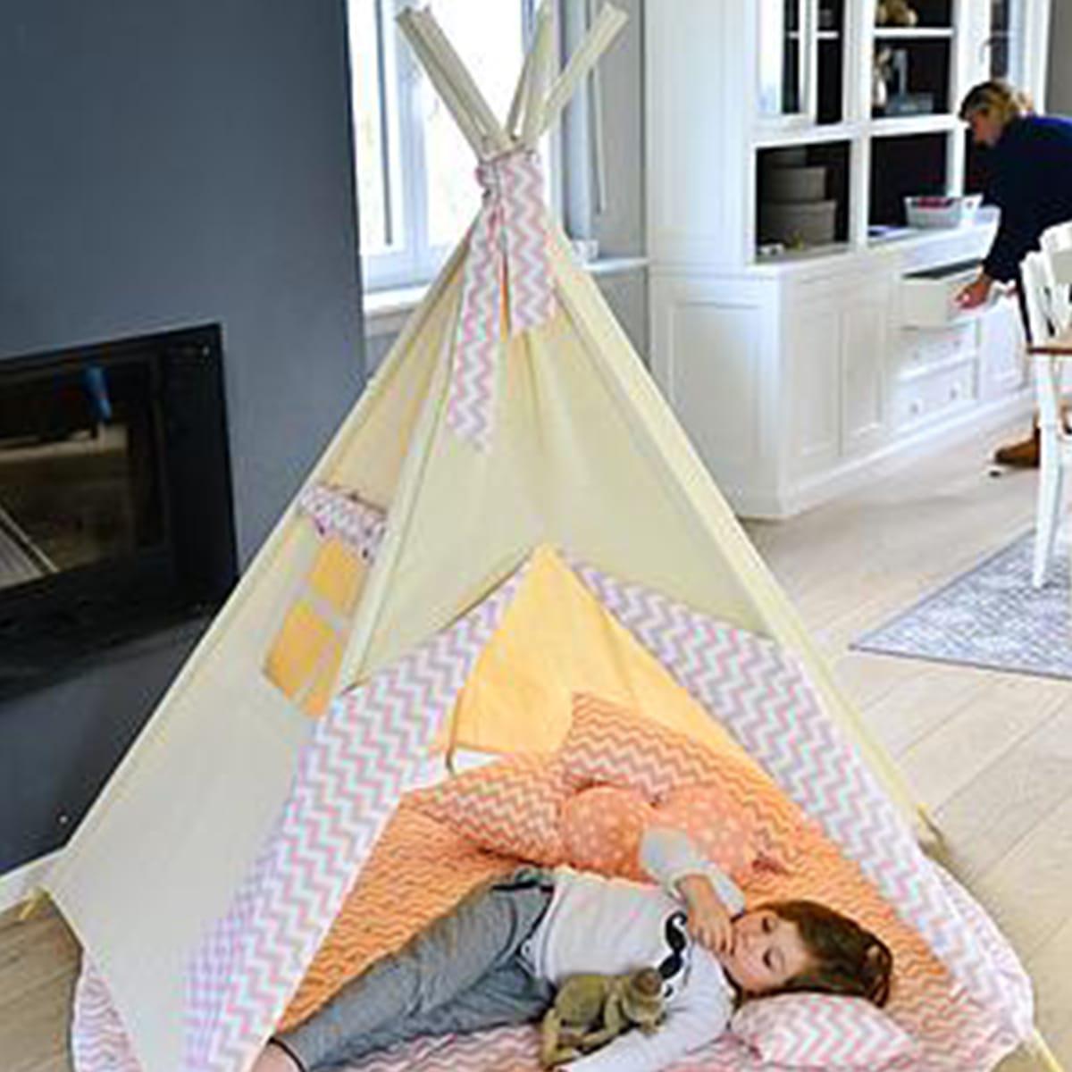 Tipi pour enfant Abitare Kids rose