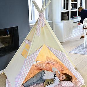 Tipi pour enfant Abitare Kids rose