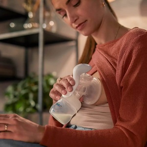 Tire lait manuel avec biberon Avent