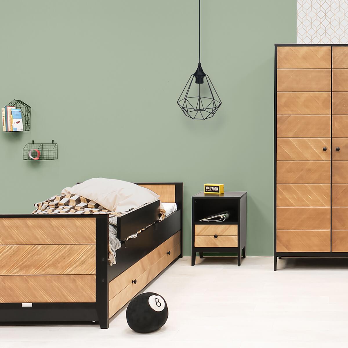 Tiroir 90x200cm JOB Bopita vintage honey