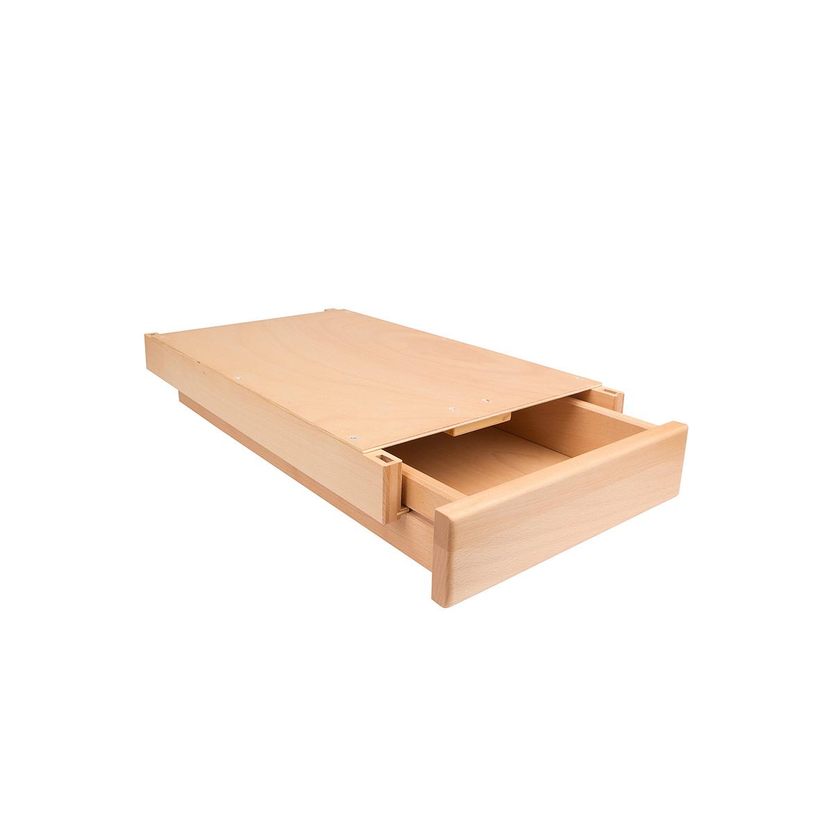 Tiroir bureau 33x63cm ZIGGY de Breuyn finition naturelle