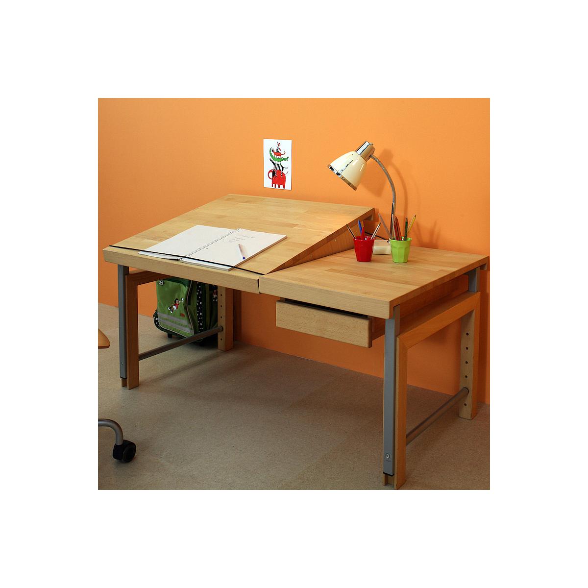 Tiroir bureau 33x63cm ZIGGY de Breuyn finition naturelle