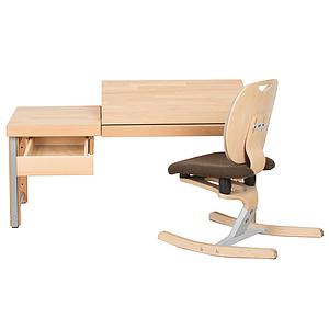 Tiroir bureau 33x63cm ZIGGY de Breuyn finition naturelle