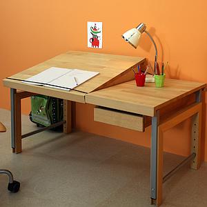 Tiroir bureau 33x63cm ZIGGY de Breuyn finition naturelle