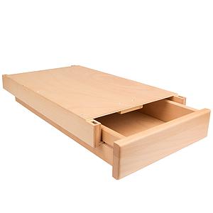 Tiroir bureau 33x63cm ZIGGY de Breuyn naturel