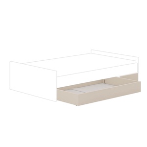 Tiroir de lit medium LITTLE FLO Paidi Beige cashmere