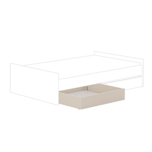 Tiroir de lit small LITTLE FLO Paidi Beige cashmere