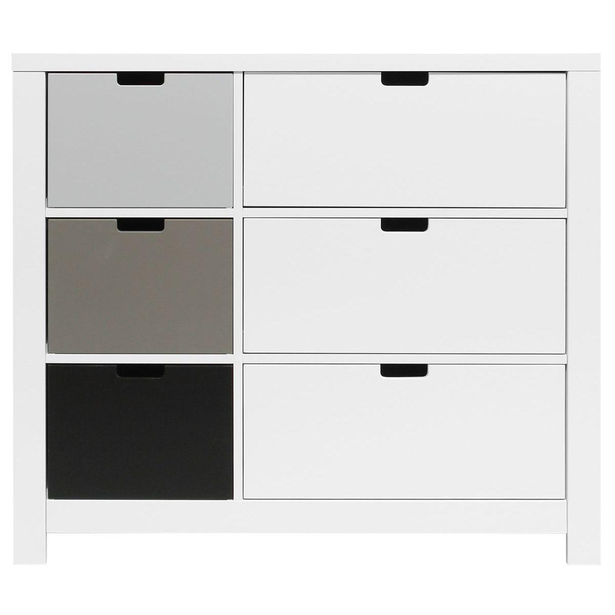 Tiroir moyen MIX AND MATCH Bopita noir