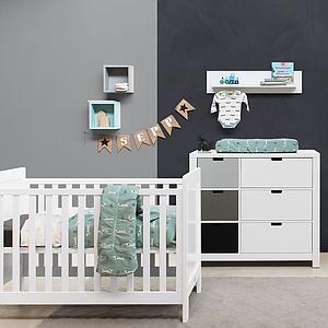 Tiroir moyen MIX AND MATCH Bopita noir