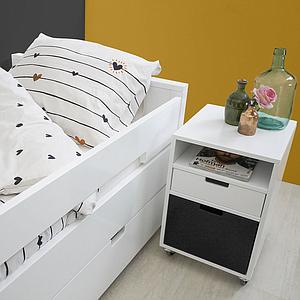 Tiroir moyen MIX AND MATCH Bopita noir