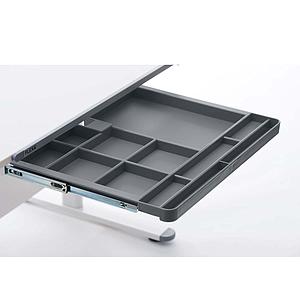 Tiroir rangement bureau EVO Flexa gris