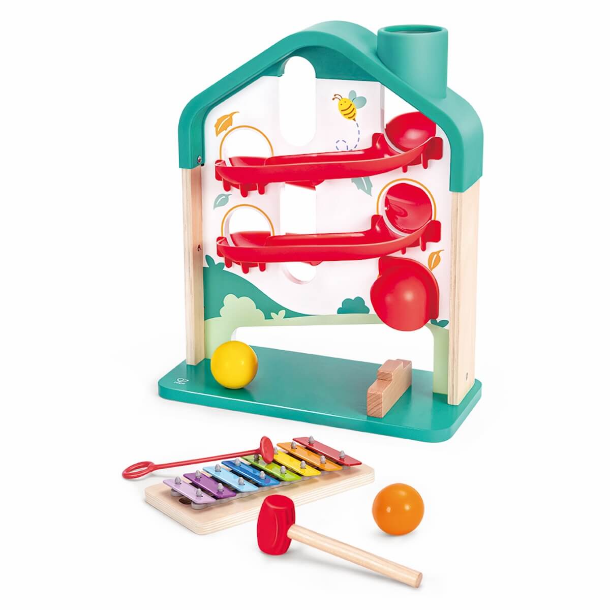 Toboggan musical Hape